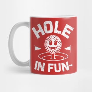 Hole in Fun Funny Golf Mug